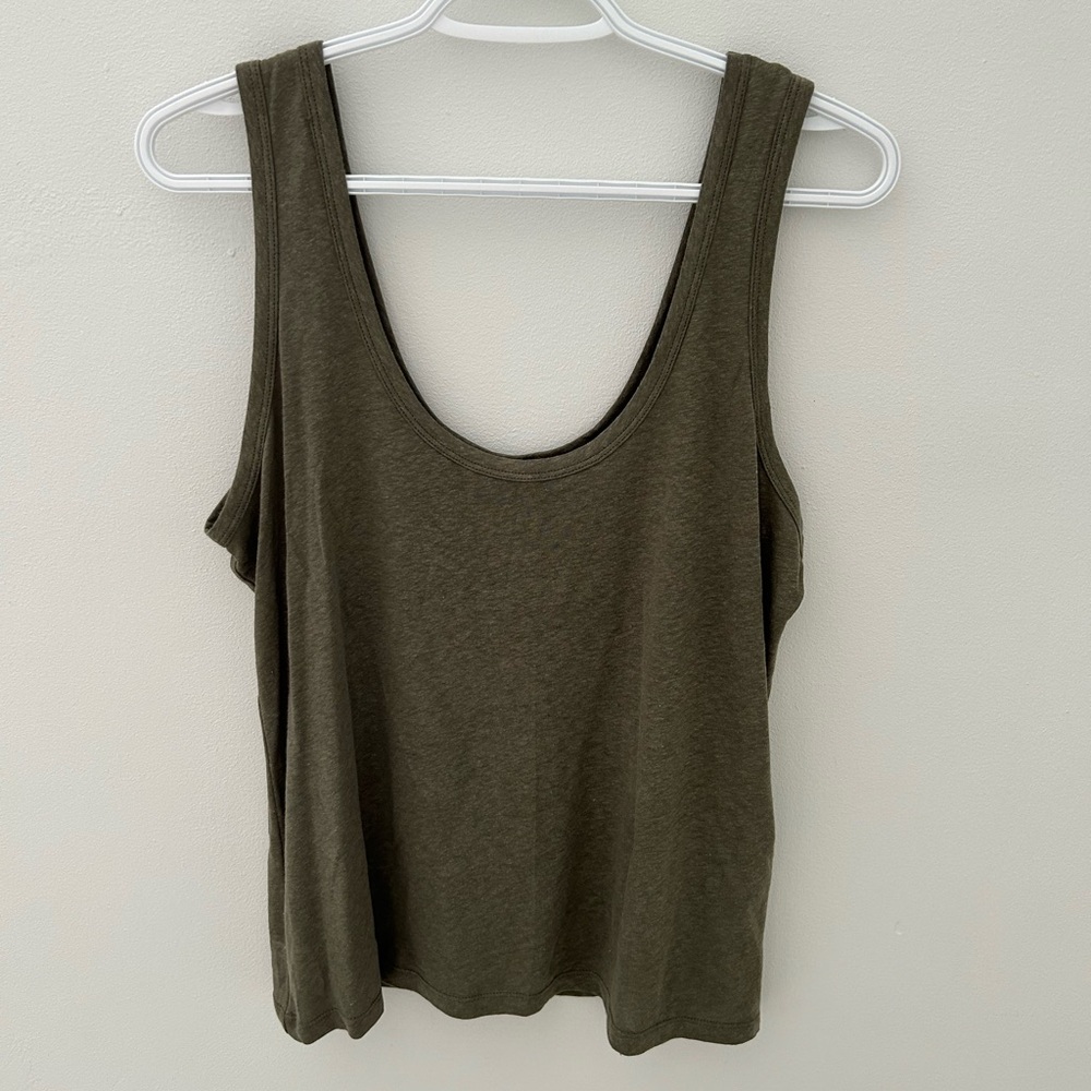 Abercrombie & Finch Green Tank Top